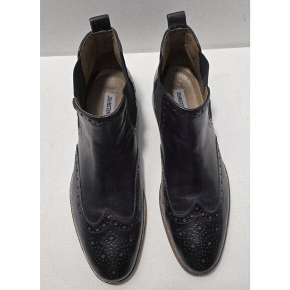 Johnston & Murphy 20-8685 Conard Chelsea Oxford Wingtip Boots Men’s Size 11.5 M - Picture 5 of 11